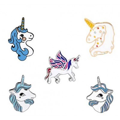 China Manufacturer Oem Cartoon Unicorn Enamel Pin